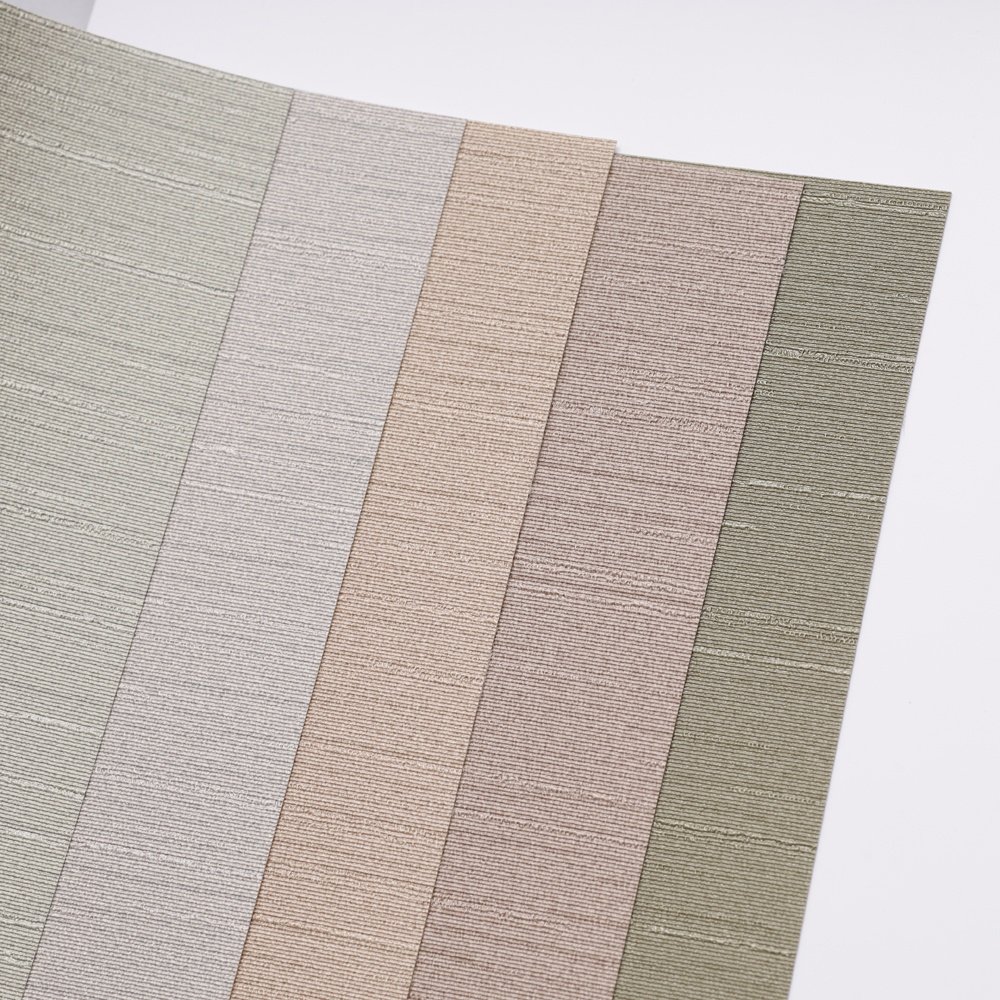 Wholesale Inventory solid color modern design wall paper smokeproof various color to choose pvc vinyl wallpaper for bedroom