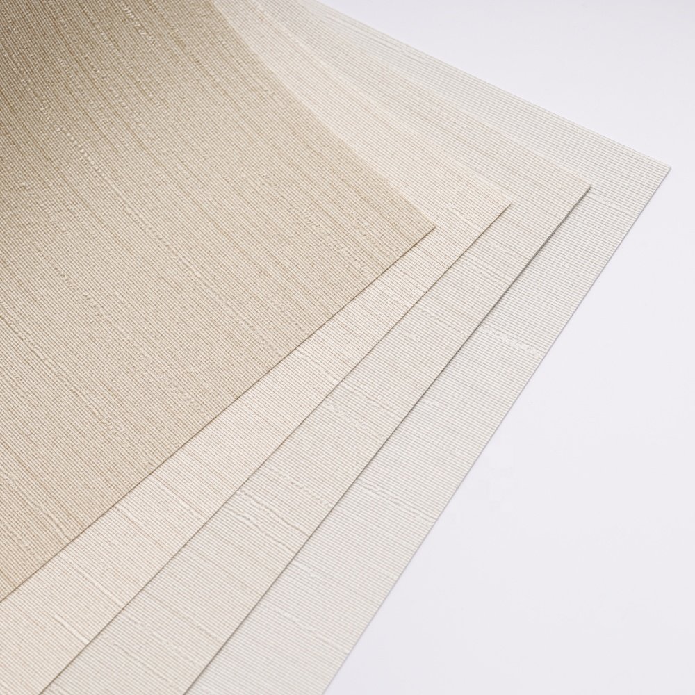 Wholesale Inventory solid color modern design wall paper smokeproof various color to choose pvc vinyl wallpaper for bedroom