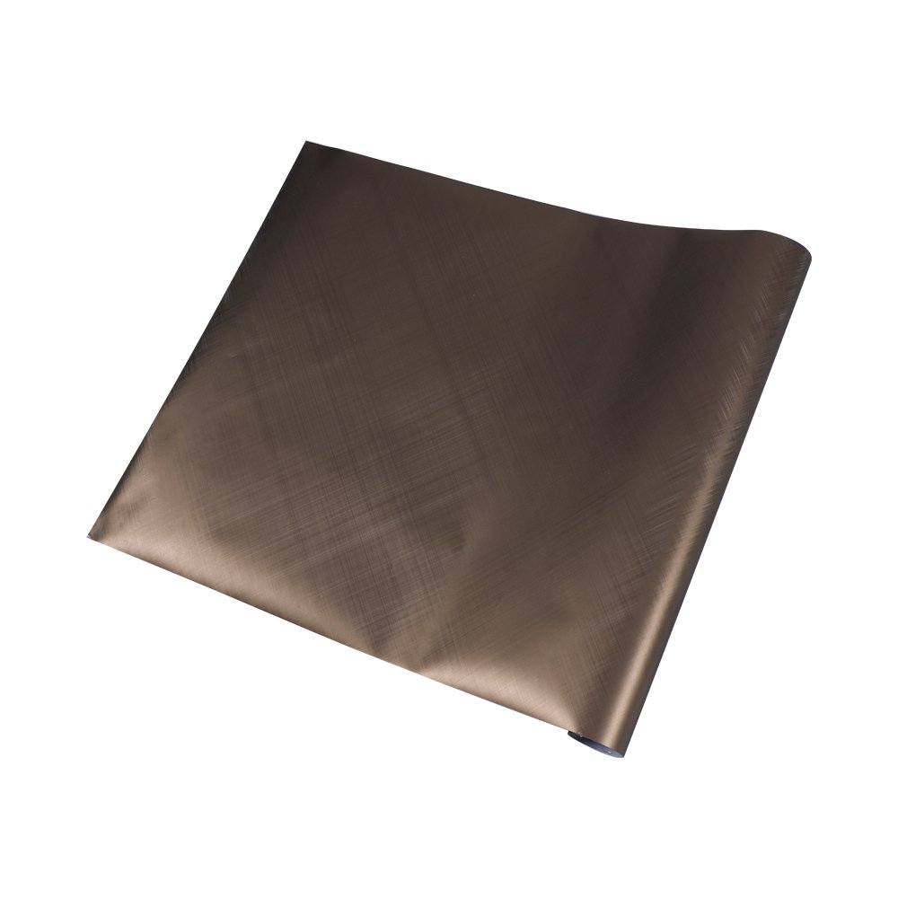 for Wall and Furniture door Decorative metal adhesive films wallpaper rolls