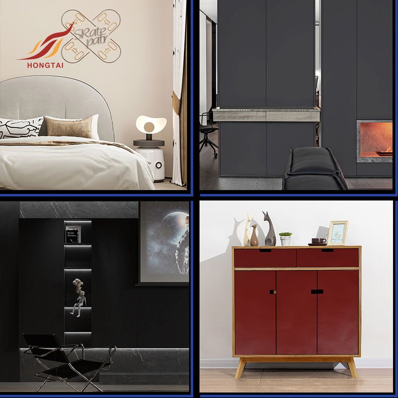 Caviosen premium pvc decorative film hotel room wall paper home decoration solid pure color wallpaper