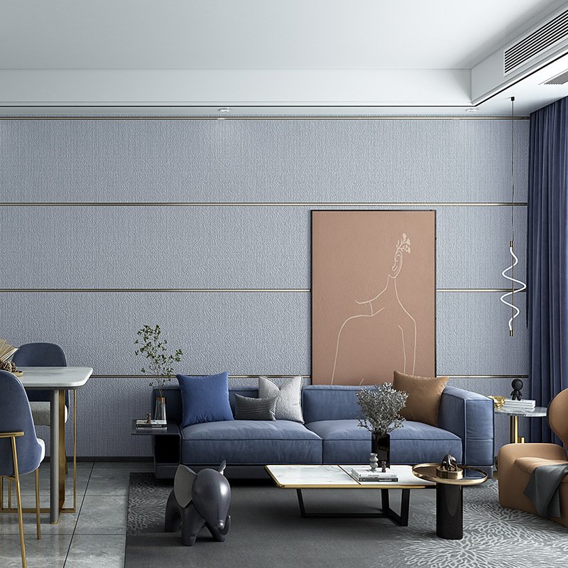 European Rhombus Wallpaper Rolls High-end Suede Non-woven Wall paper Living Room Bedroom Wallpaper 3d Home Decoration