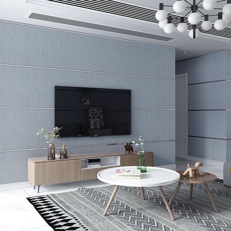 European Rhombus Wallpaper Rolls High-end Suede Non-woven Wall paper Living Room Bedroom Wallpaper 3d Home Decoration