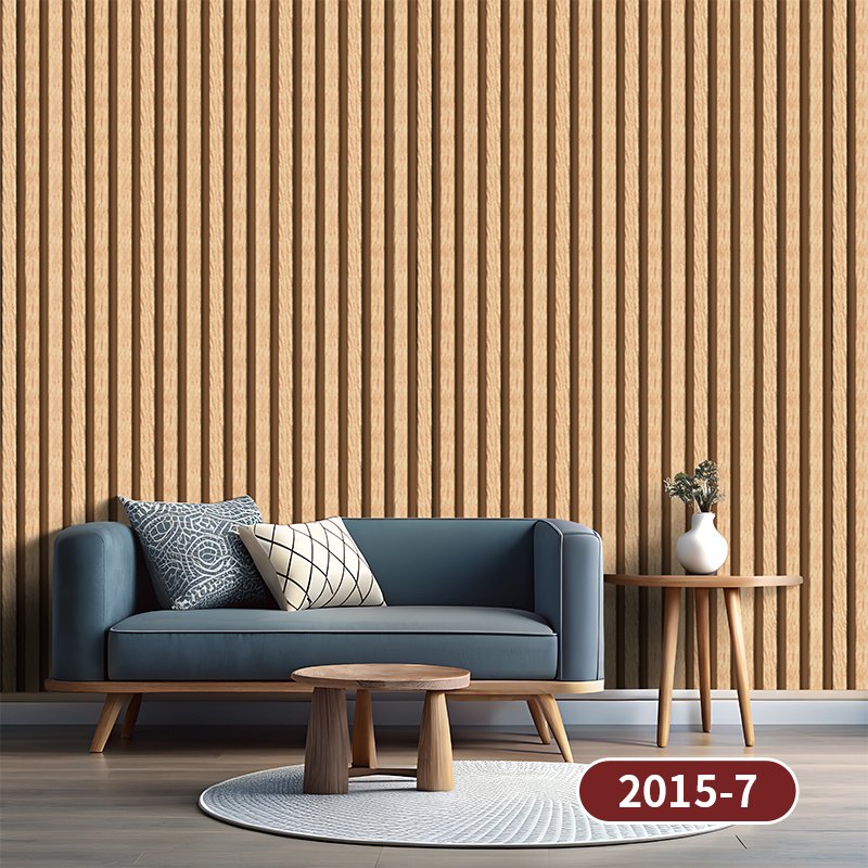 PVC Self-Adhesive Wallpaper Wood Stripe Grain Wall Paper Rolls Peel and Stick Vinyl Film Waterproof For Home Decor