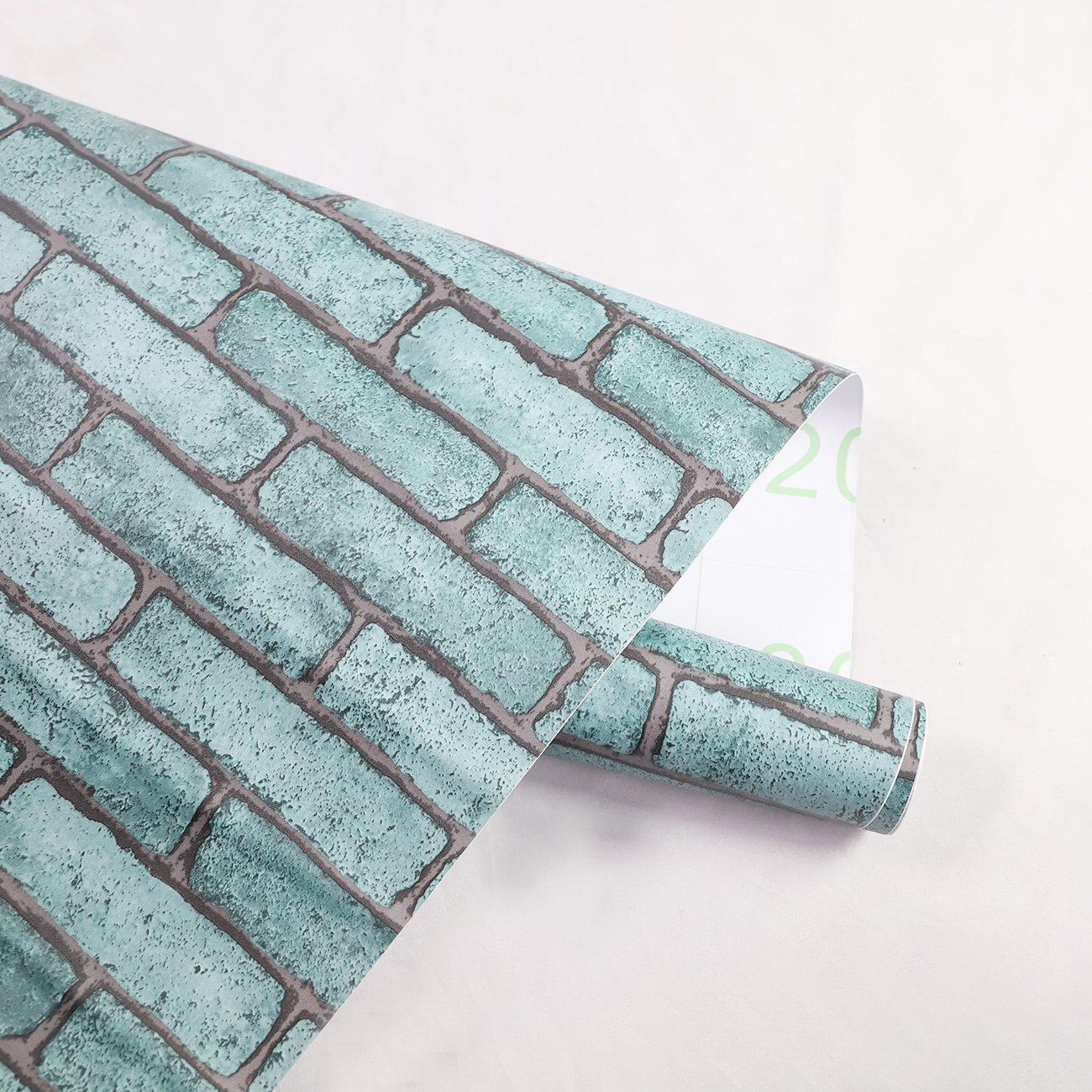 Home decoration self-adhesive 3d brick embossed design wallpaper