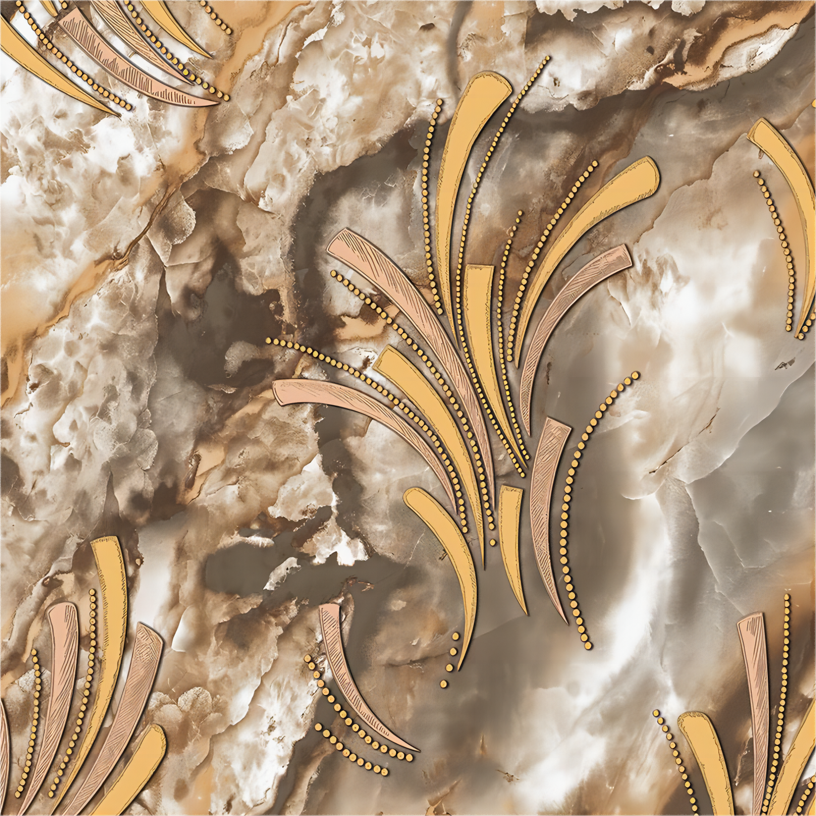 Classical style floral 3D mural high quality pvc vinyl wall paper rolls