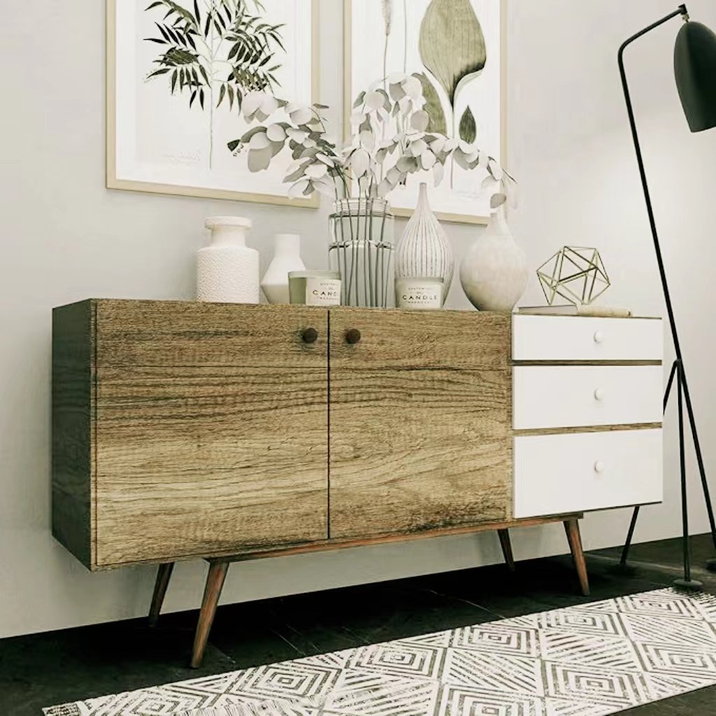 Wood Grain Wallpaper Peel and Stick Natural Wood Texture Wall Paper Removable Self-Adhesive Film Decorative Vinyl for Cabinet