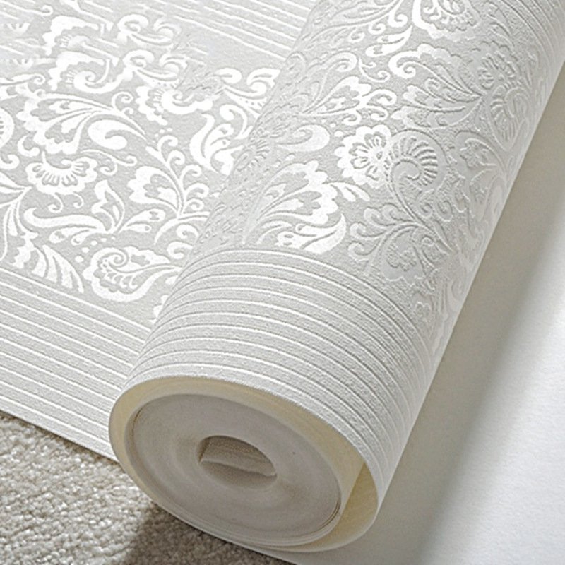 self-adhesive wallpaper rolls modern luxury 3d for bedroom decor wall other floral sticker home decor 53cm*9.5m