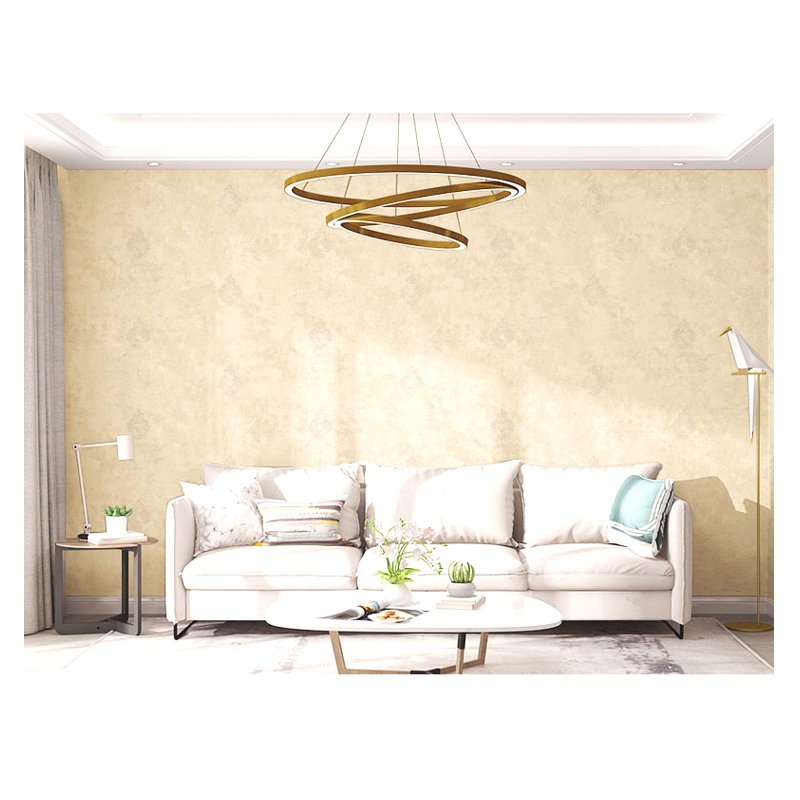 Vintage European style small flower environmentally friendly breathable non woven wallpaper