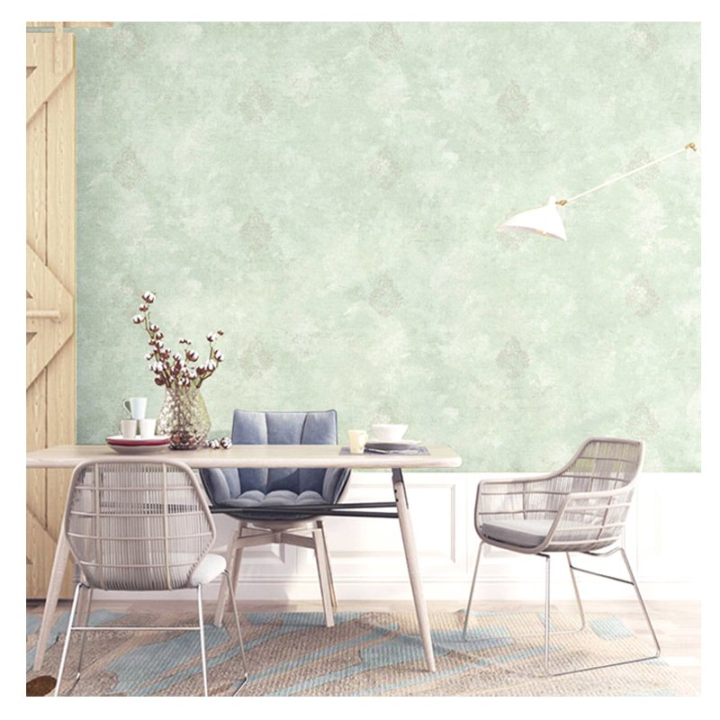 Vintage European style small flower environmentally friendly breathable non woven wallpaper