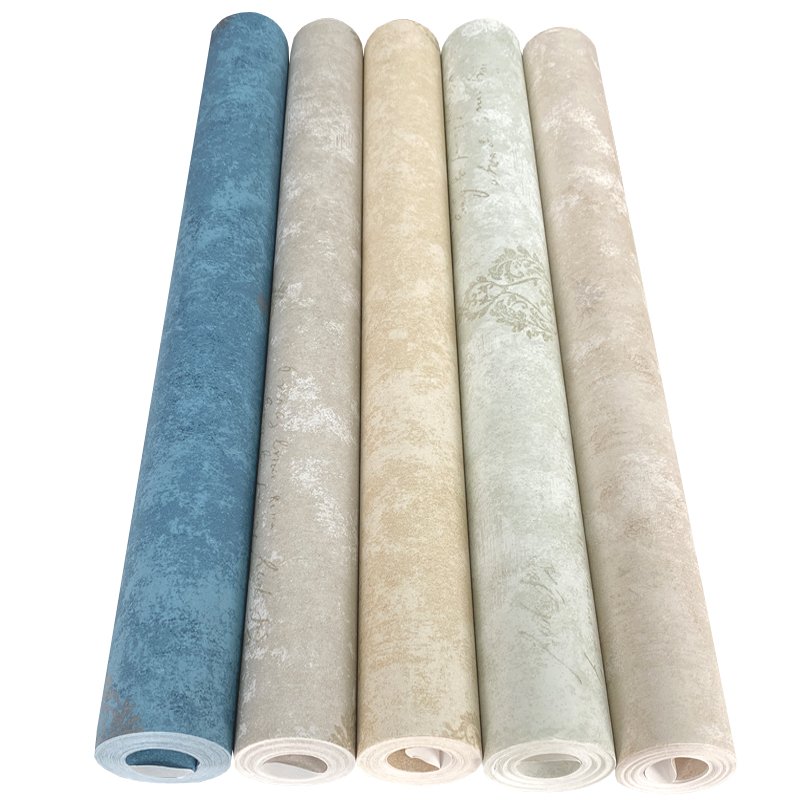 Vintage European style small flower environmentally friendly breathable non woven wallpaper