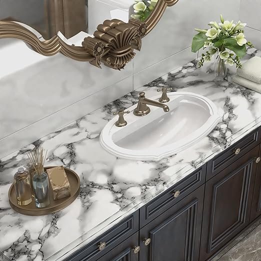 Cheap Marble sticker Wallpaper grey waterproof Peel and Stick Self Adhesive Wallpaper Removable for home decoration