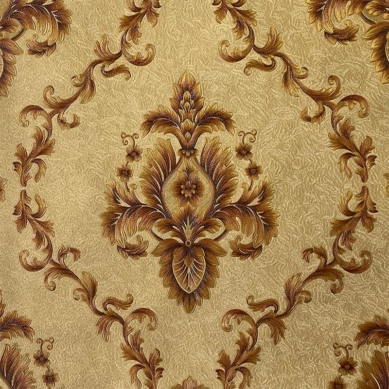 3d big flower roll aesthetic european floral waterproof wallpaper soft low price roll custom for room