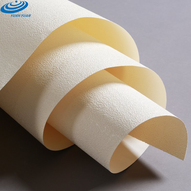 Eco-solvent Home Decoration Blank Printable Printing PVC Textured Wallpaper Raw Material Wall Paper Rolls