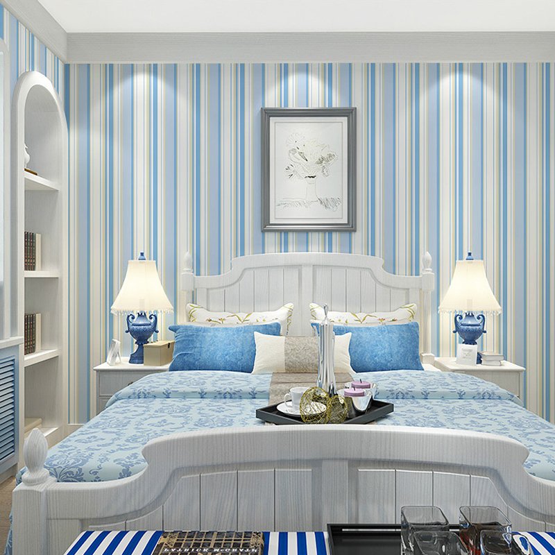 Children's Bedroom Decorative Cartoon Wallpaper Non-Woven Interior Wall Panels for Room Decoration
