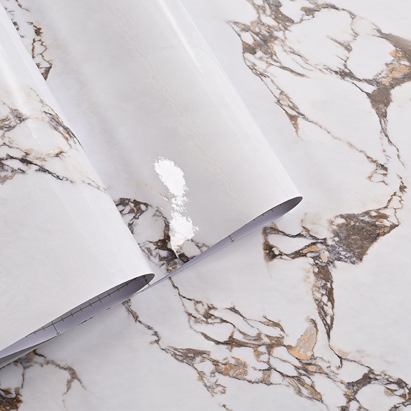 PVC laminating film for kitchen for background hotel renovation furniture new arrival Decorative Wallpaper Roll