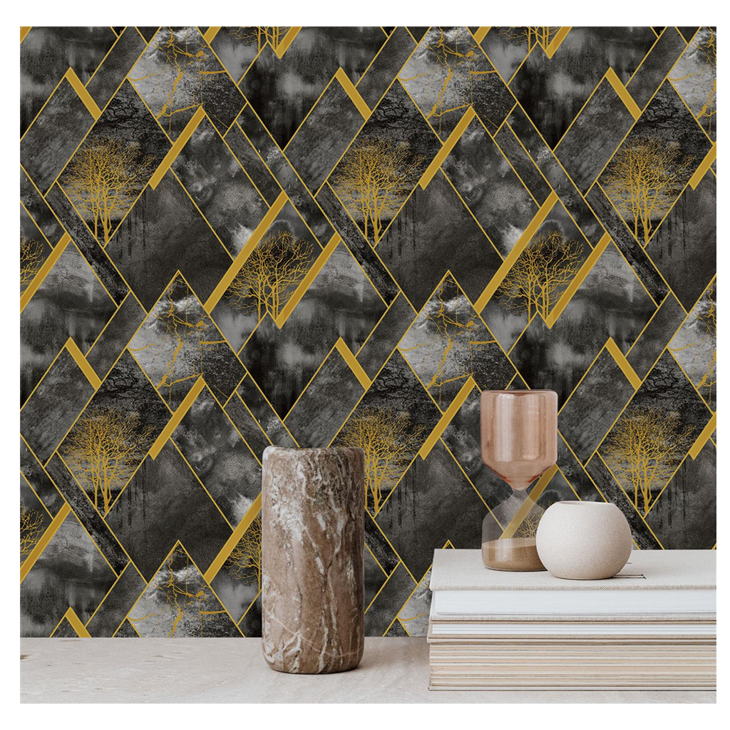 Free Wallpaper Sample Luxury 3D Vinyl Bedroom Hotel Wallcovering Wall Cloth Vinyl Modern 3d Wallpaper For Home Decor