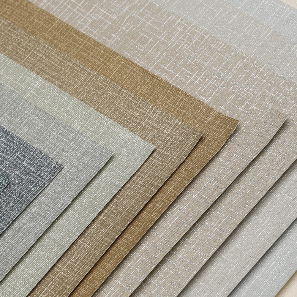 Factory Supply Modern 5 Star Hotel Project vinyl Fabric Backed wallpaper wall Covering commercial Wall Cloth home decoration