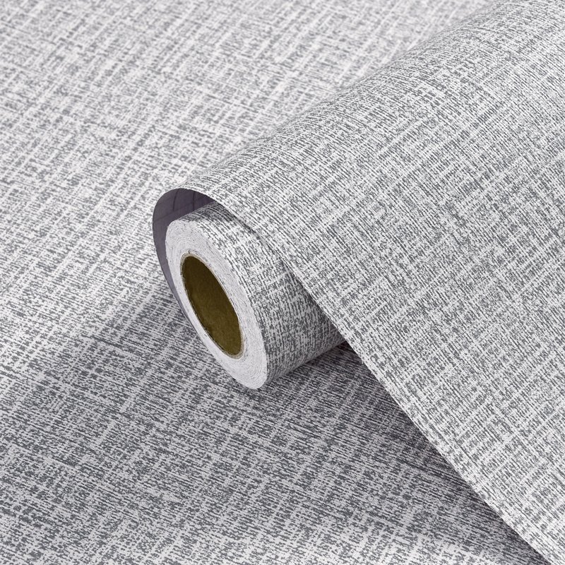 Modern Light Luxury Style Elegant Light Grey Wallpaper Wallpaper Wallcoverings For Hotel Home Bedroom Livingroom