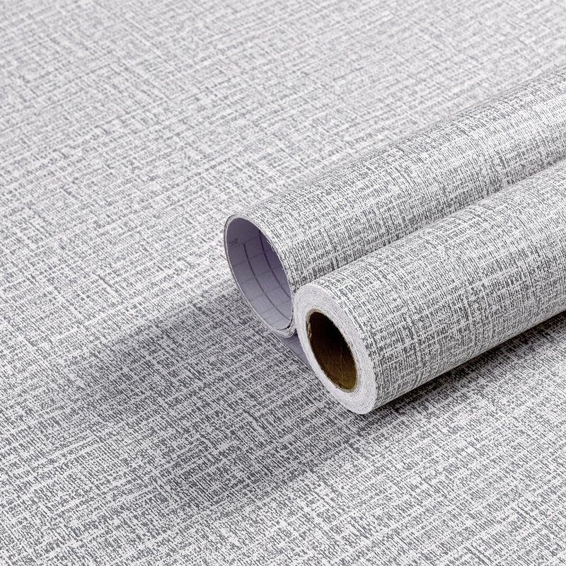 Modern Light Luxury Style Elegant Light Grey Wallpaper Wallpaper Wallcoverings For Hotel Home Bedroom Livingroom