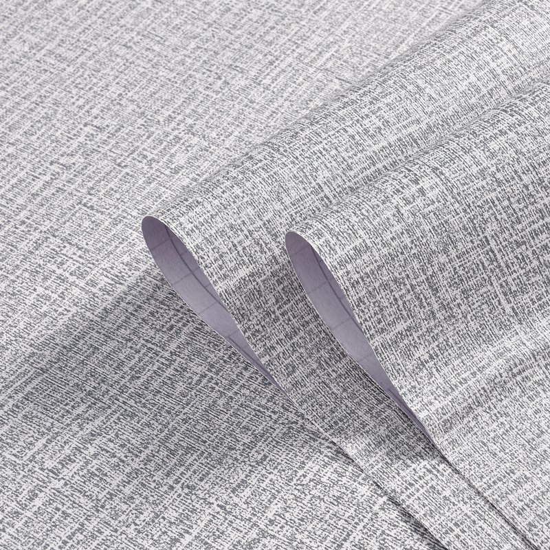 Modern Light Luxury Style Elegant Light Grey Wallpaper Wallpaper Wallcoverings For Hotel Home Bedroom Livingroom