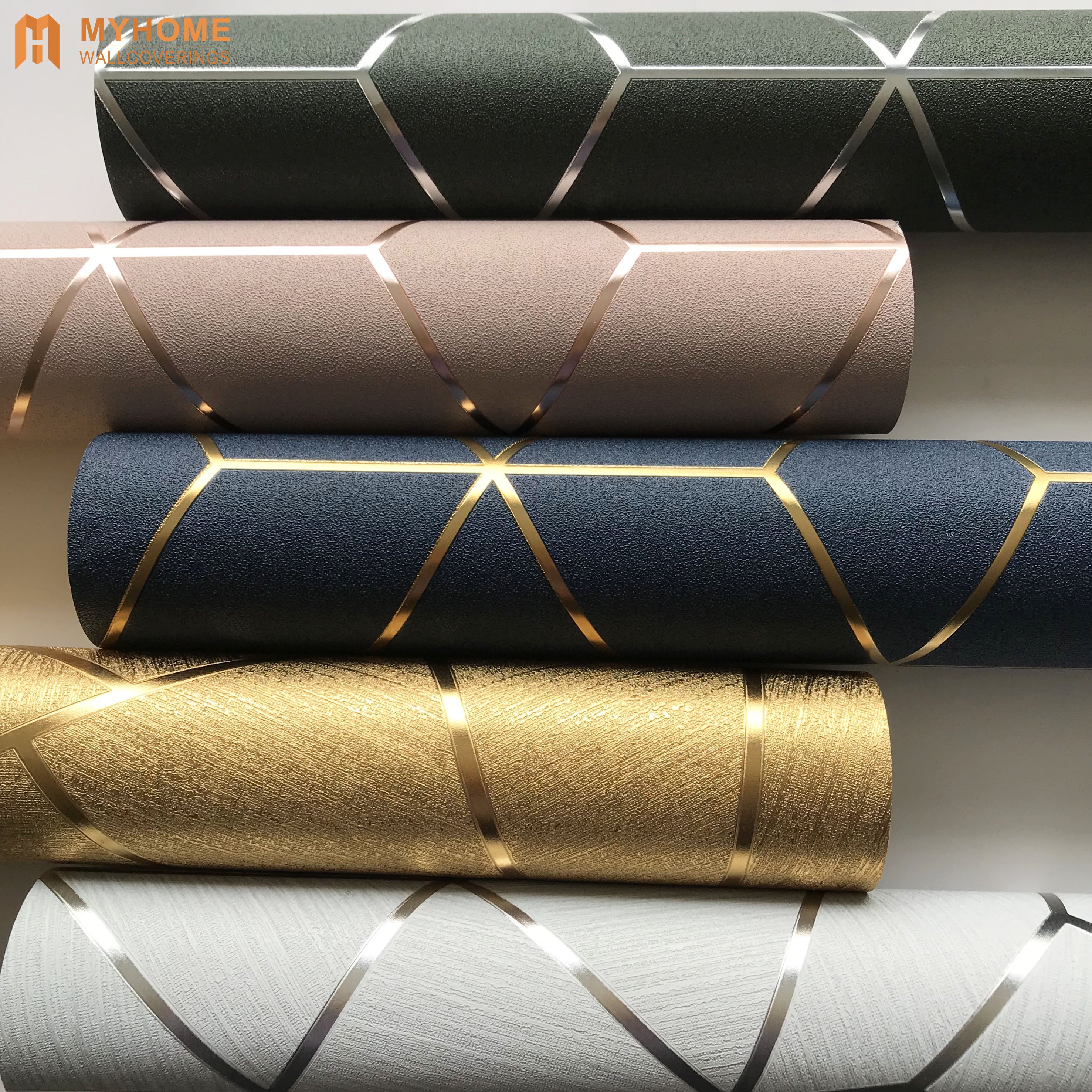 MS7701Superior Quality Modern Designs Luxury PVC Wallpaper