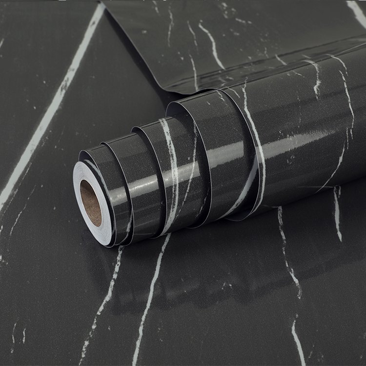 Self Adhesive Aluminum Foil Wallpaper for Kitchen Walls, Peel and Stick Self Adhesive Removable Waterproof Countertop Paper