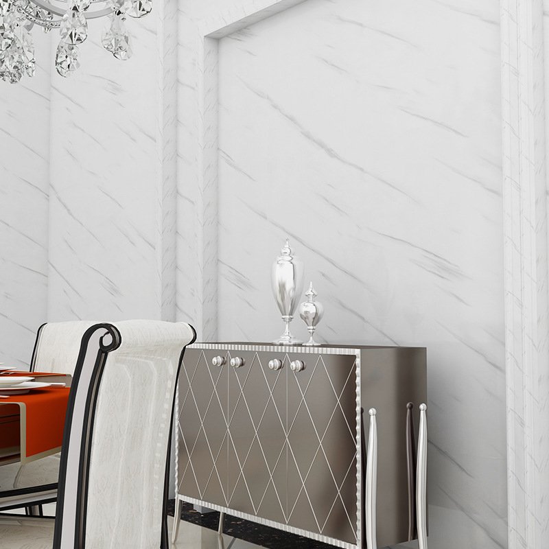 Antibacterial wallpaper pvc selfadhesive peel & stick marble wallpaper whole sale waterproof factory in china