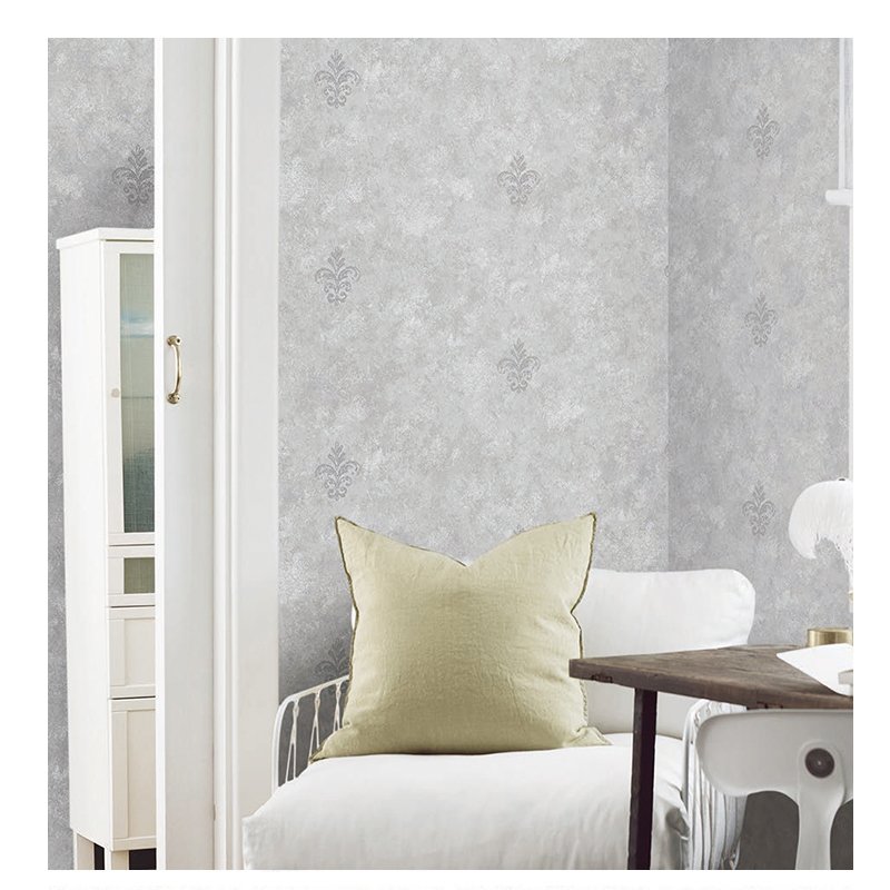Manufacturer Wallpaper Nordic Modern Minimalist Plain Non-woven Wall Paper Bedroom Study Waterproof Wallpaper Rolls