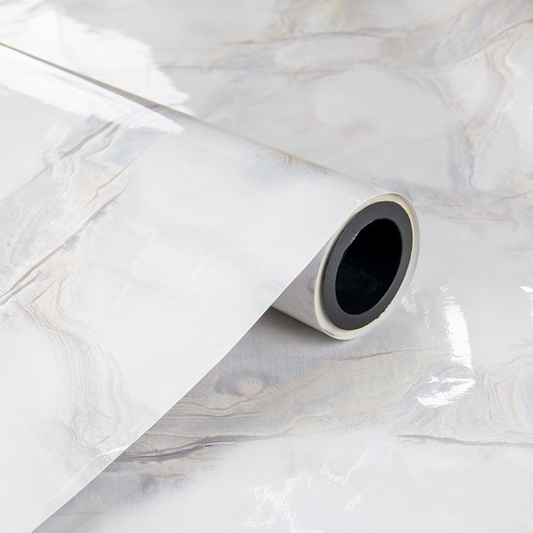 Hotel Home decoration special durable waterproof oilproof marble grain PVC film for color change