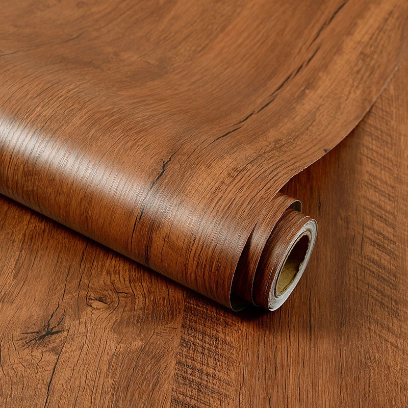 special design 3d wood veneer wall wallpaper glossy folding table decoration self adhesive wall