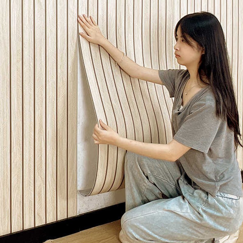 High Quality Peel And Sticker Ceiling Column Waterproof Self Adhesive Foam Wallpaper Roll SXP Wallpaper For Home Decoration