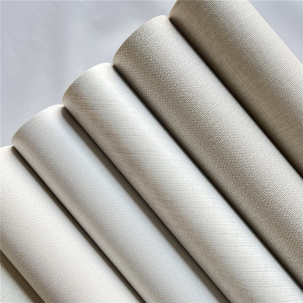 New Modern Design Decorative PVC 3D Emboss Wallpaper Roll Living Room Luxury Texture Wall Paper Interior Home Decoration Bedroom