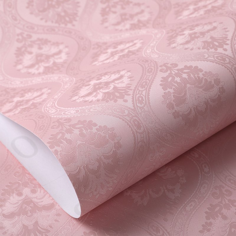 FuDi A003-6 3D Gold Jewelry Flower Decoration Embossed Pvc Wallpaper Wall Paper Murals For Inter