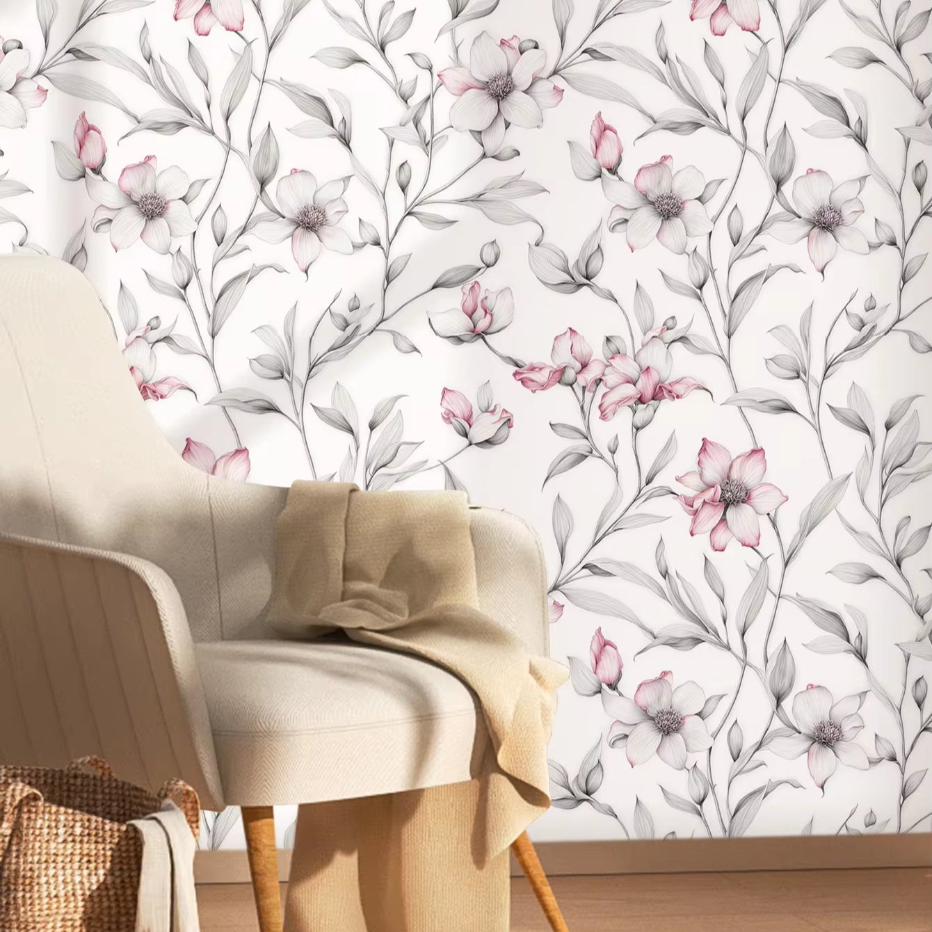 Background Wall Modern Black White Gray Bedroom Wallpaper Self Adhesive Waterproof Wall Clothing Furniture Refurbished Stickers