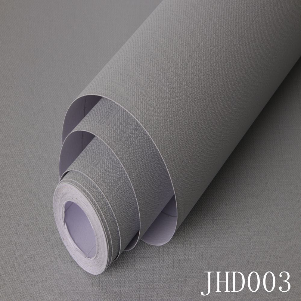Self-adhesive colourful pvc wallpaper home decoration plain wallpaper wall covering dark black color