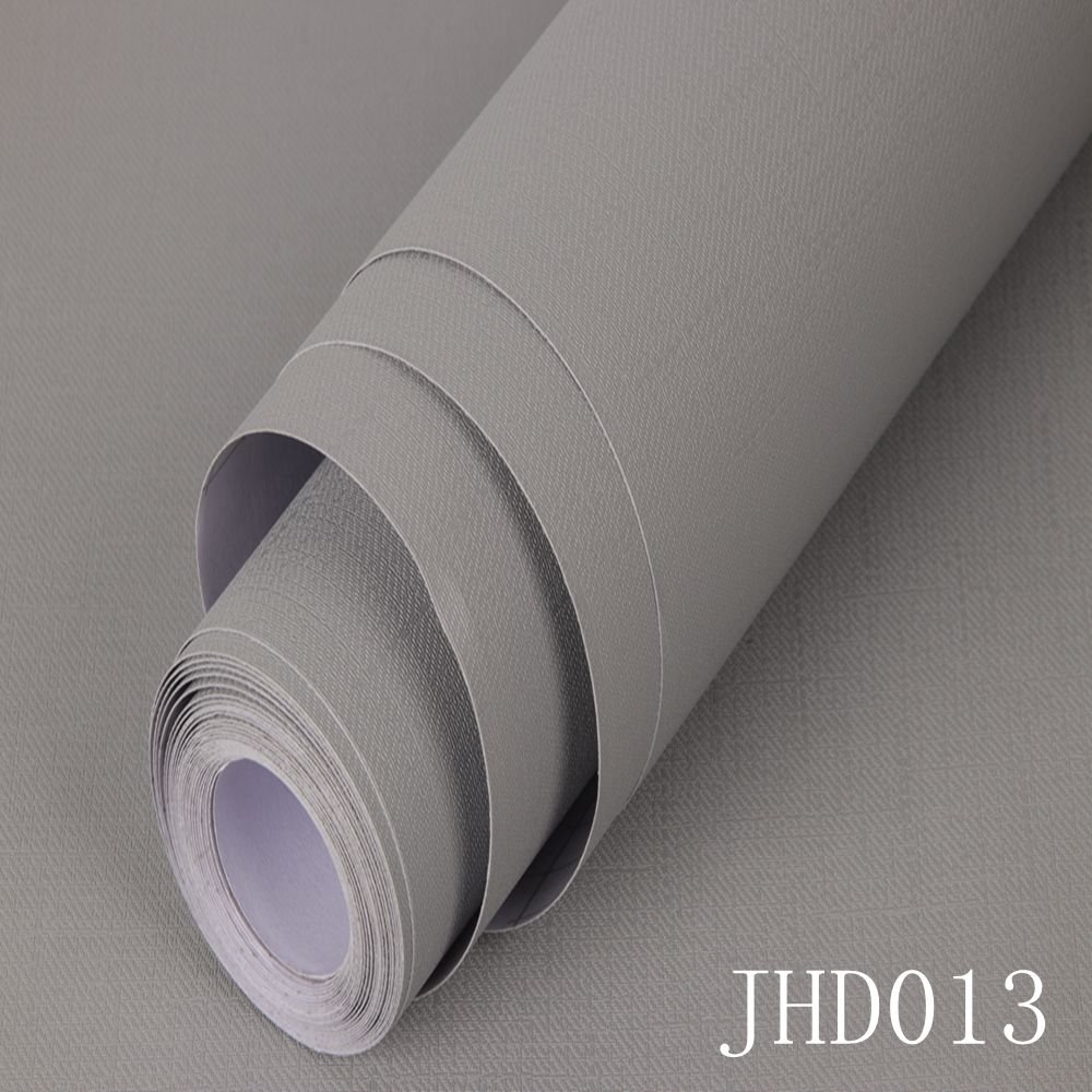 Self-adhesive colourful pvc wallpaper home decoration plain wallpaper wall covering dark black color