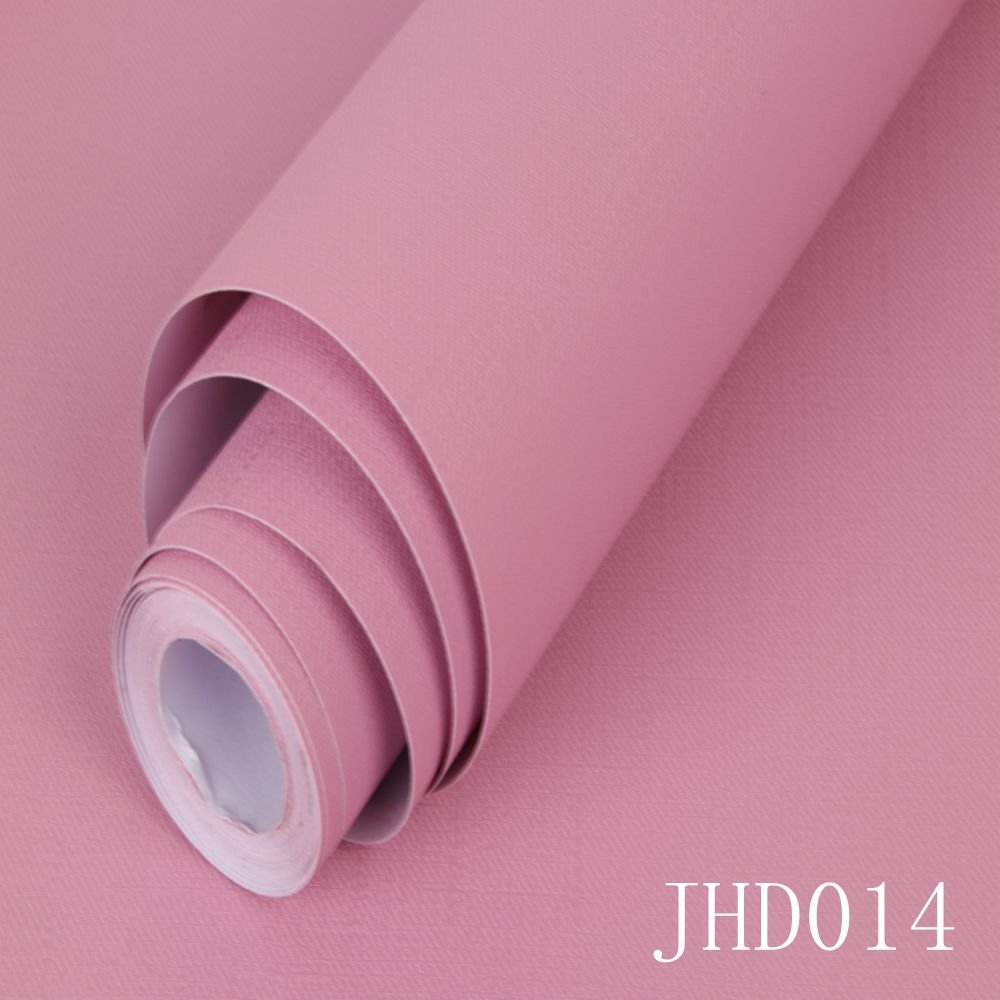 Self-adhesive colourful pvc wallpaper home decoration plain wallpaper wall covering dark black color
