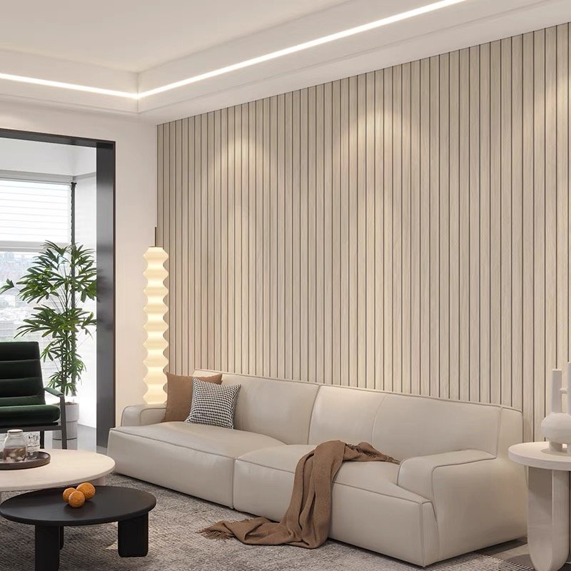 Gray Grid Pattern Wallpaper 3d Three-dimensional Wall Decorations Environmentally Friendly And Durable For Living Room,Bedroom