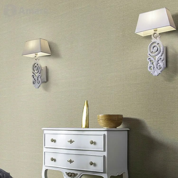 Free Sample Nature Textured Paper Weaving Wallcovering Natural Material Paper Fibre Interior Wall Decoration Wallpaper Roll