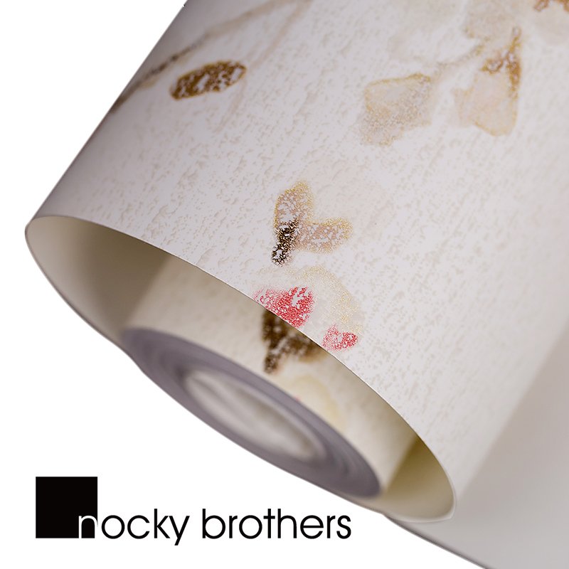 The environmental New Chinese style printed non woven wall paper wholesale for Living room bedroom restaurant TV wall wallpaper