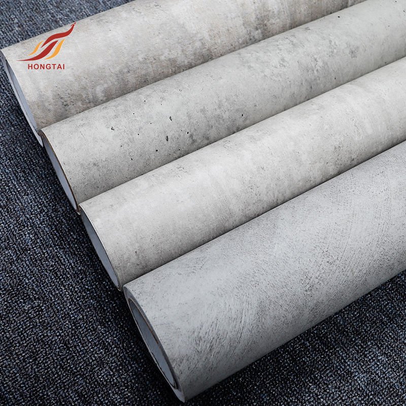 KS5003 Caviosen peel and stick for cement walls no tiles wall paper rolls 3d concrete wallpaper roll