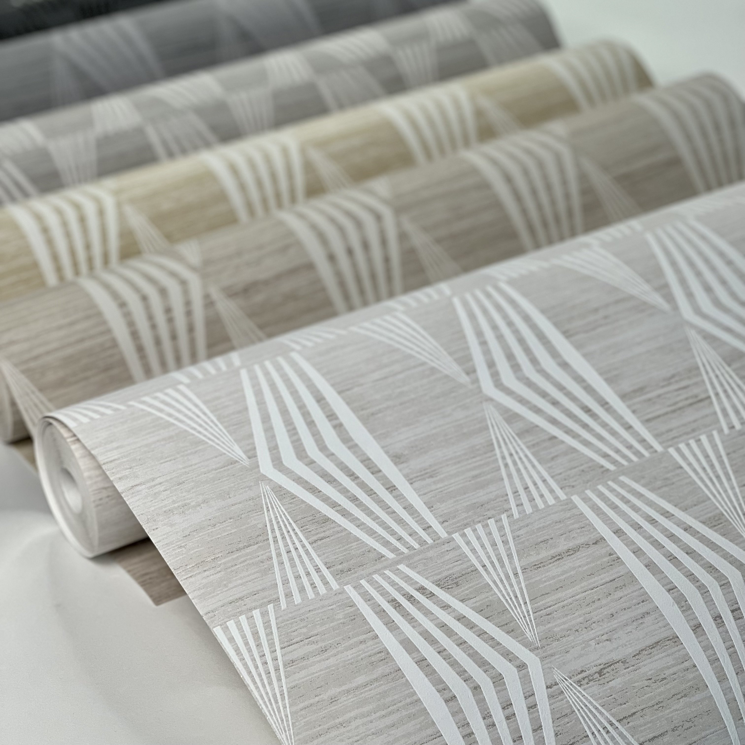 2024 New designs 3D Wallpaper Modern Geometric Wall Paper