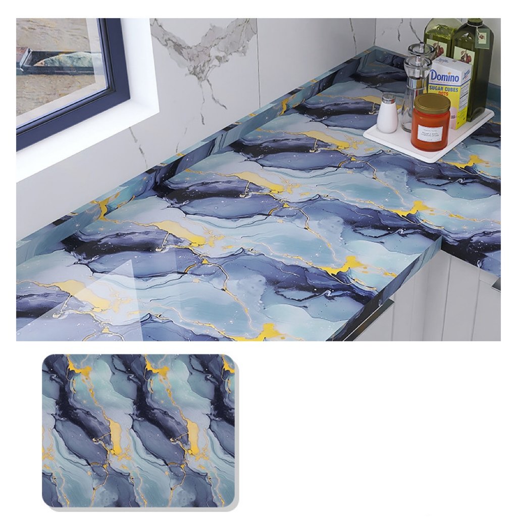 Marble Stone Pattern White Contact Paper Self Adhesive and Removable Vinyl Wallpaper for Kitchen Cabinets Shelf Liner