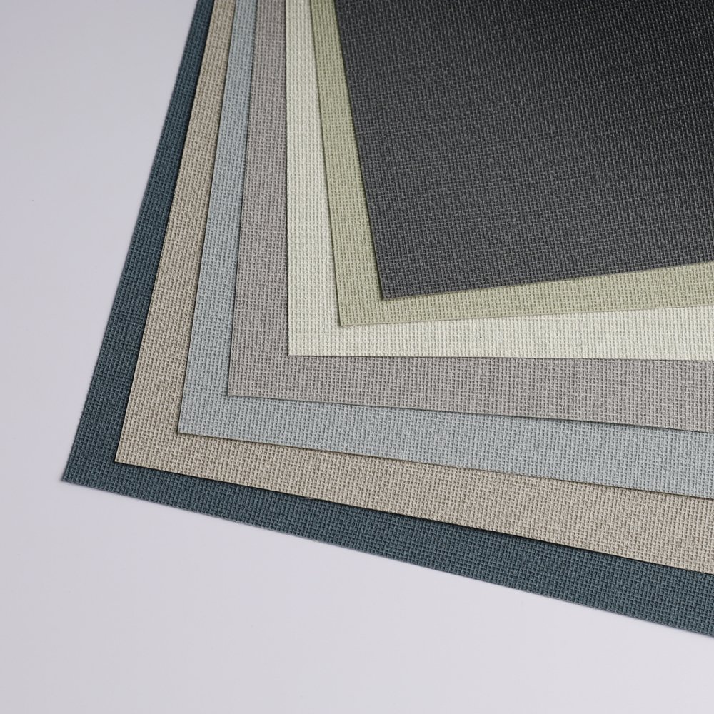 Factory Supply wholesale function wallpaper vinyl Fabric Texture wall paper Wall covering interior design for home decor hotel