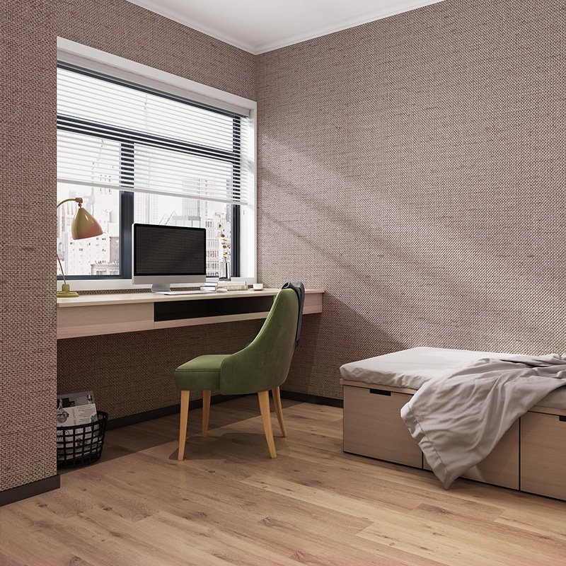 10m Long Peel and Stick Textured Fabric Linen Wallpaper Self-Adhesive Removable Waterproof Thick Wallpaper for Interior Walls