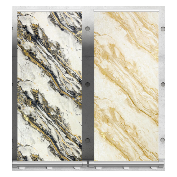 Metallic PVC Wallpaper 3d Marble Pattern 3D PVC Wall Paper PVC Wallpaper For Home