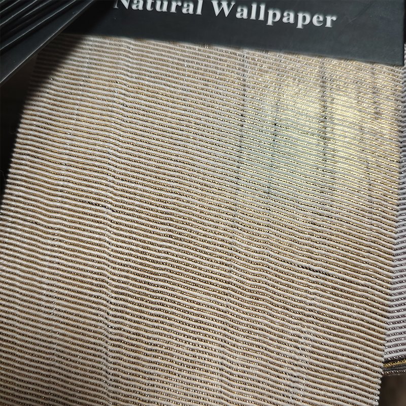 Wall Decoration Interior Luxury Wallcoverings matte silk wallpaper roll with paper back
