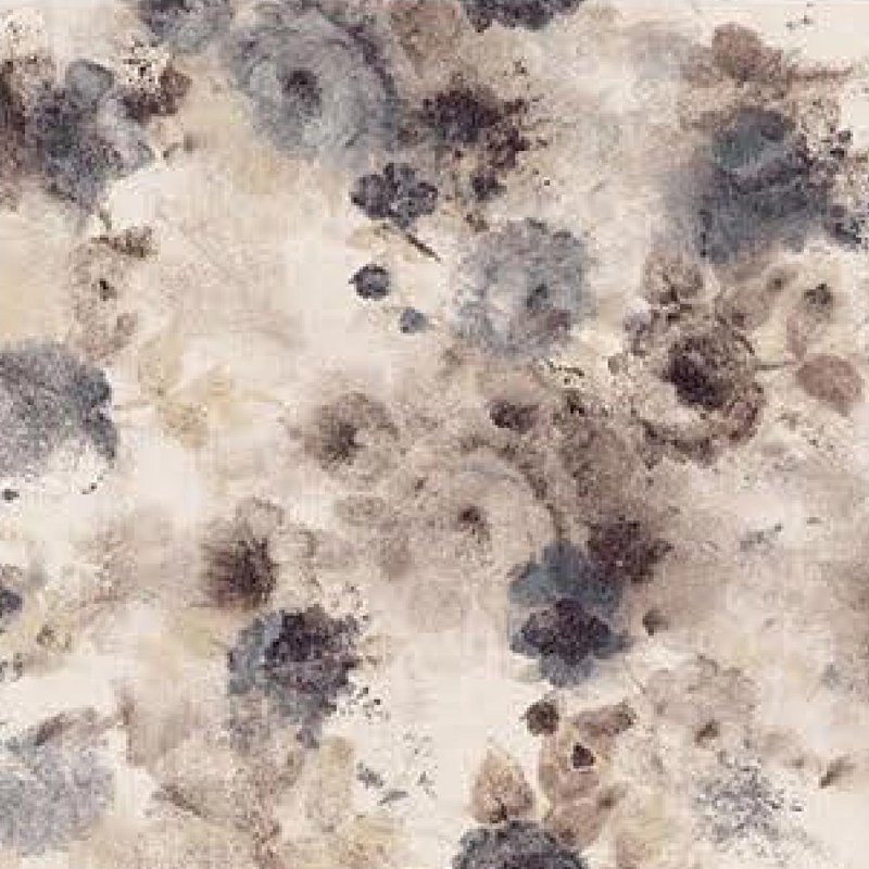 Abstract art brushing water Self adhesive non woven wallpaper