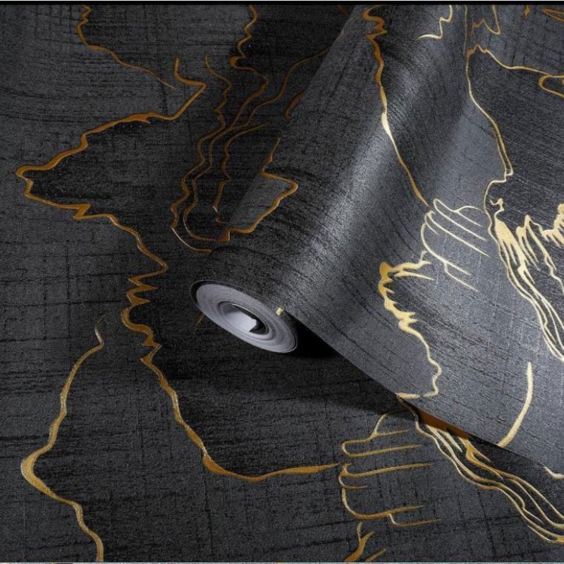 Chinese Style Home Interior Products Living Room Bedroom Vinyl Waterproof Hills house decoration Peel Stick Wall Papers
