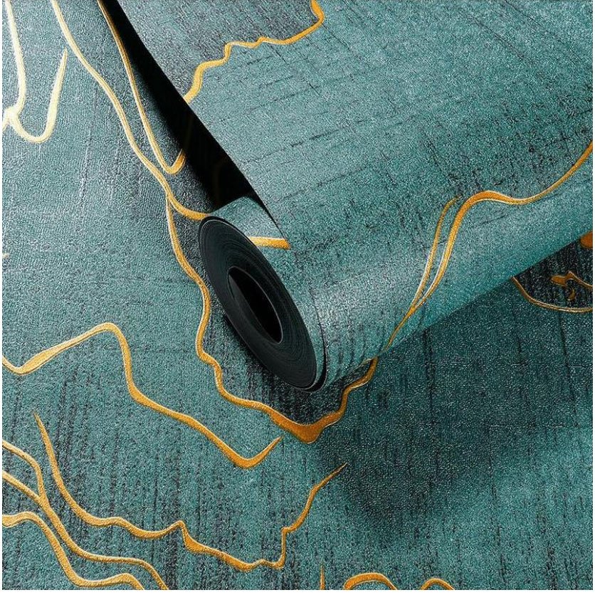 Chinese Style Home Interior Products Living Room Bedroom Vinyl Waterproof Hills house decoration Peel Stick Wall Papers